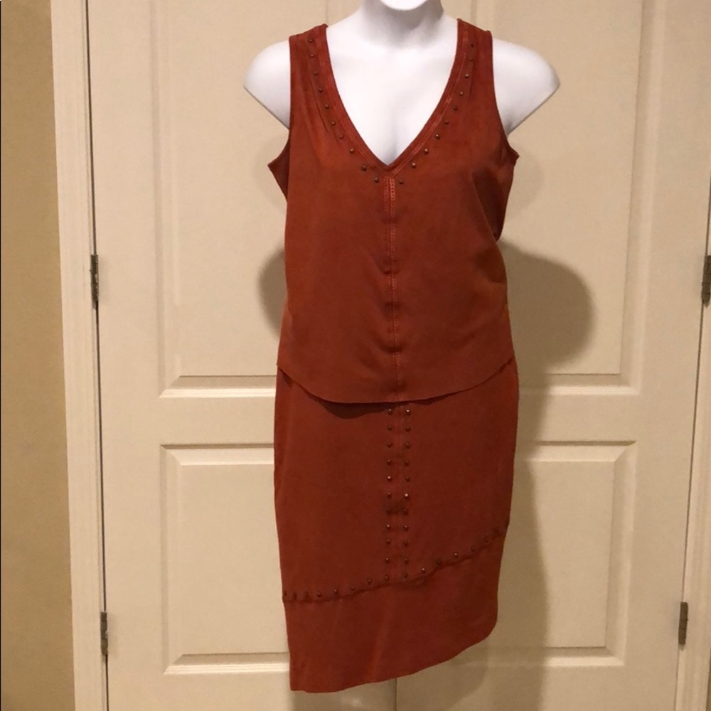 Skirt and shirt!